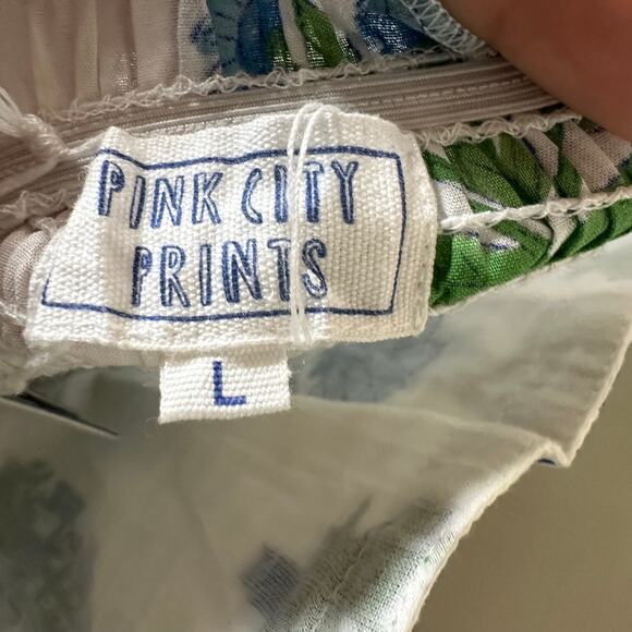 Pink City Prints Elena Dress in Vintage Posey - Picture 8 of 10